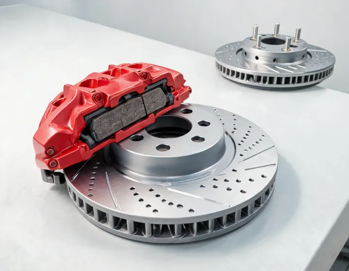ACDelco brake rotor, caliper, and pad set